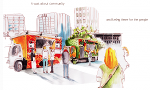 The illustrated story of Adelaide’s Food Trucks!!